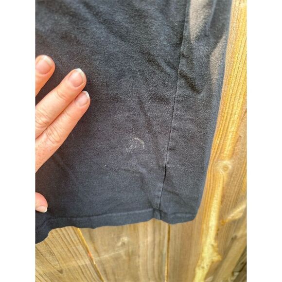 Vintage Avenged Sevenfold Skull & Bat Wings Graphic T-Shirt Men's M Black - Picture 3 of 7